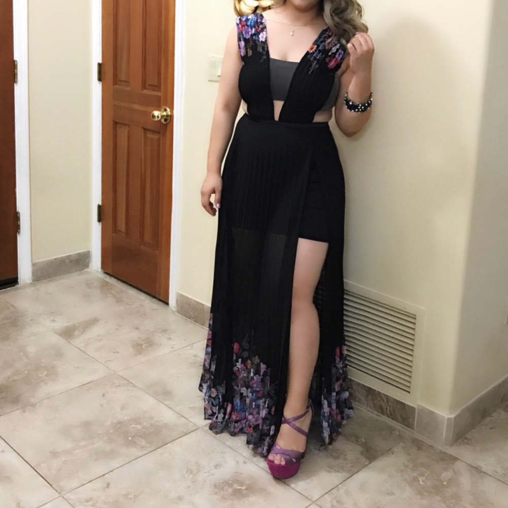 Bebe black dress